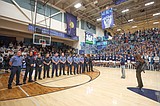 THE FRONT ROW with MARK NELKE: For a few minutes, basketball gave way to a much-deserved love of community