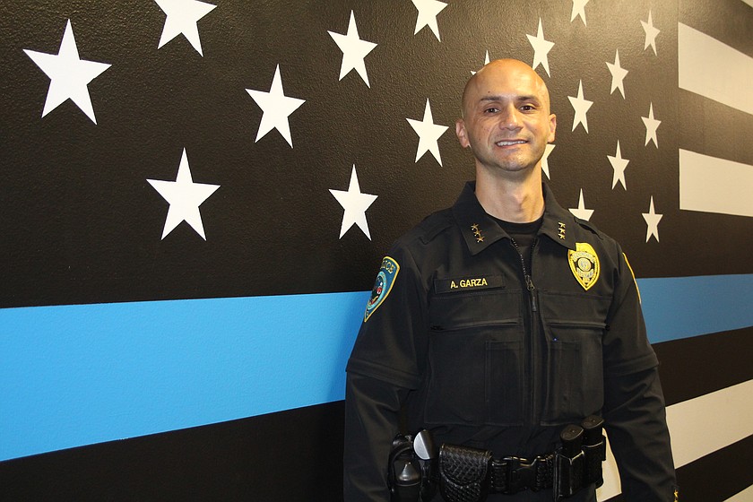 New Othello Police Chief, and Othello native, Aaron Garza has spent his entire law enforcement career with the OPD.