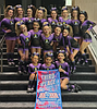 Hayden cheer team places third at debut cheer competition in Portland