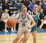PREP GIRLS BASKETBALL: Coeur d'Alene's Wallis steps up on senior night