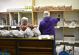 Church volunteers keep Warden Food Bank going