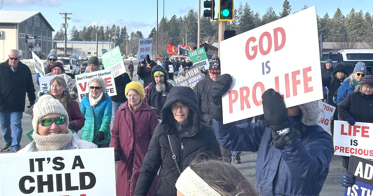About 200 attend Right to Life annual march in Coeur dAlene