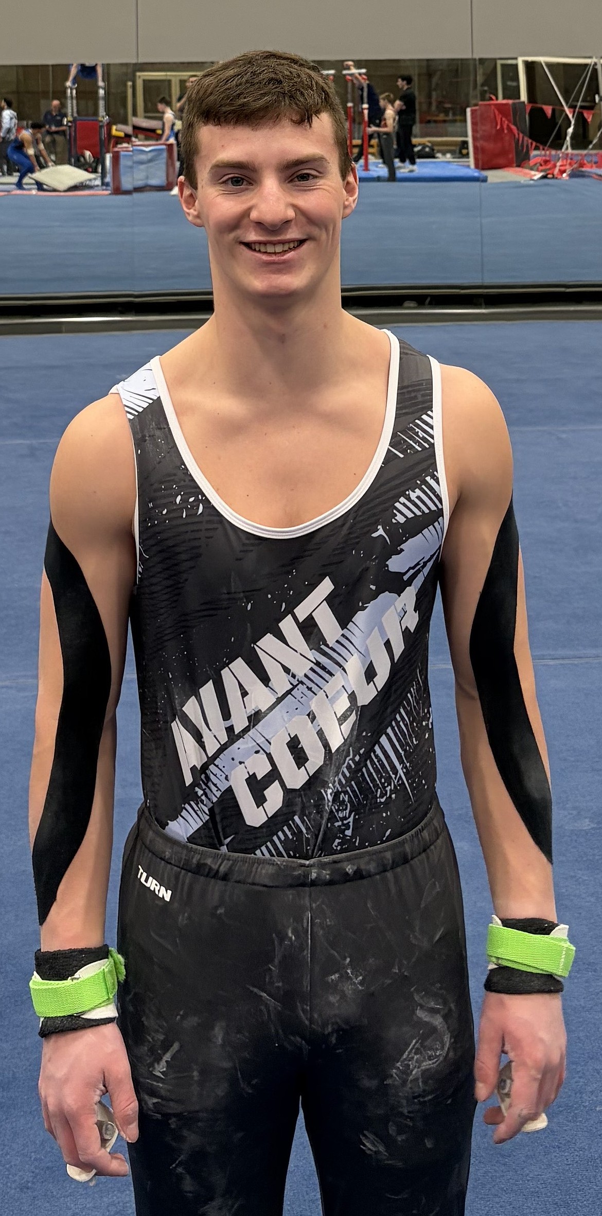 Courtesy photo
Avant Coeur Gymnastics Level 9 Ethan Laughery at the Stanford Open in Palo Alto, Calif.