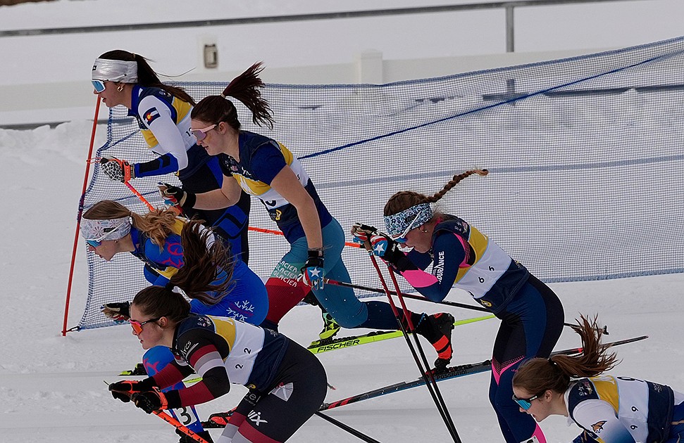 Ski team competes at Soldier Hollow, Utah