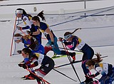 Ski team competes at Soldier Hollow, Utah