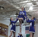 Frontier, Columbia cheer teams conclude seasons with first place