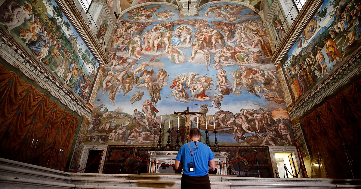 Michelangelo’s ‘The Last Judgment’ undergoes 3-month restoration