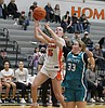 6A DISTRICT 1 GIRLS BASKETBALL TOURNAMENT: Post Falls' Tucker lands last shot, eliminates Lake City