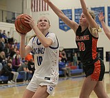 6A DISTRICT 1 GIRLS BASKETBALL CHAMPIONSHIP SERIES: Vikings win big, but need 'to clean some things up'