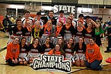 Tigers bring home gold at state cheer