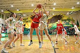 PREP GIRLS BASKETBALL ROUNDUP: Mire scores 30 as Sandpoint girls fall just shy in high-scoring district championship