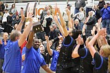 6A DISTRICT 1 GIRLS CHAMPIONSHIP: A record night, and trip to plan .... Colvin smashes Viking scoring record, sends team to fourth straight district title