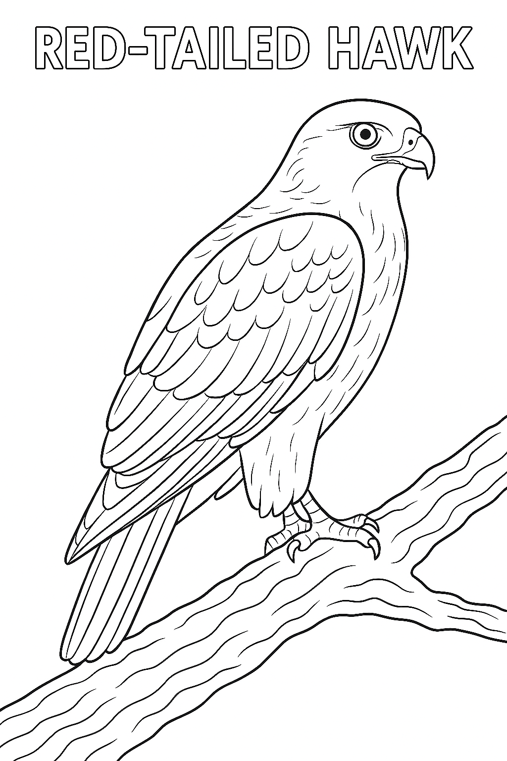 Do you love birds? Enjoy coloring? Color up this picture of the Red-Tailed Hawk and have an adult help you email it in to rmiller@columbiabasinherald.com. Make sure to include a note on what it is you love about hawks and living in the Columbia Basin.