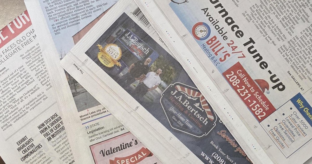 Sales tax on advertising poses threat to local news