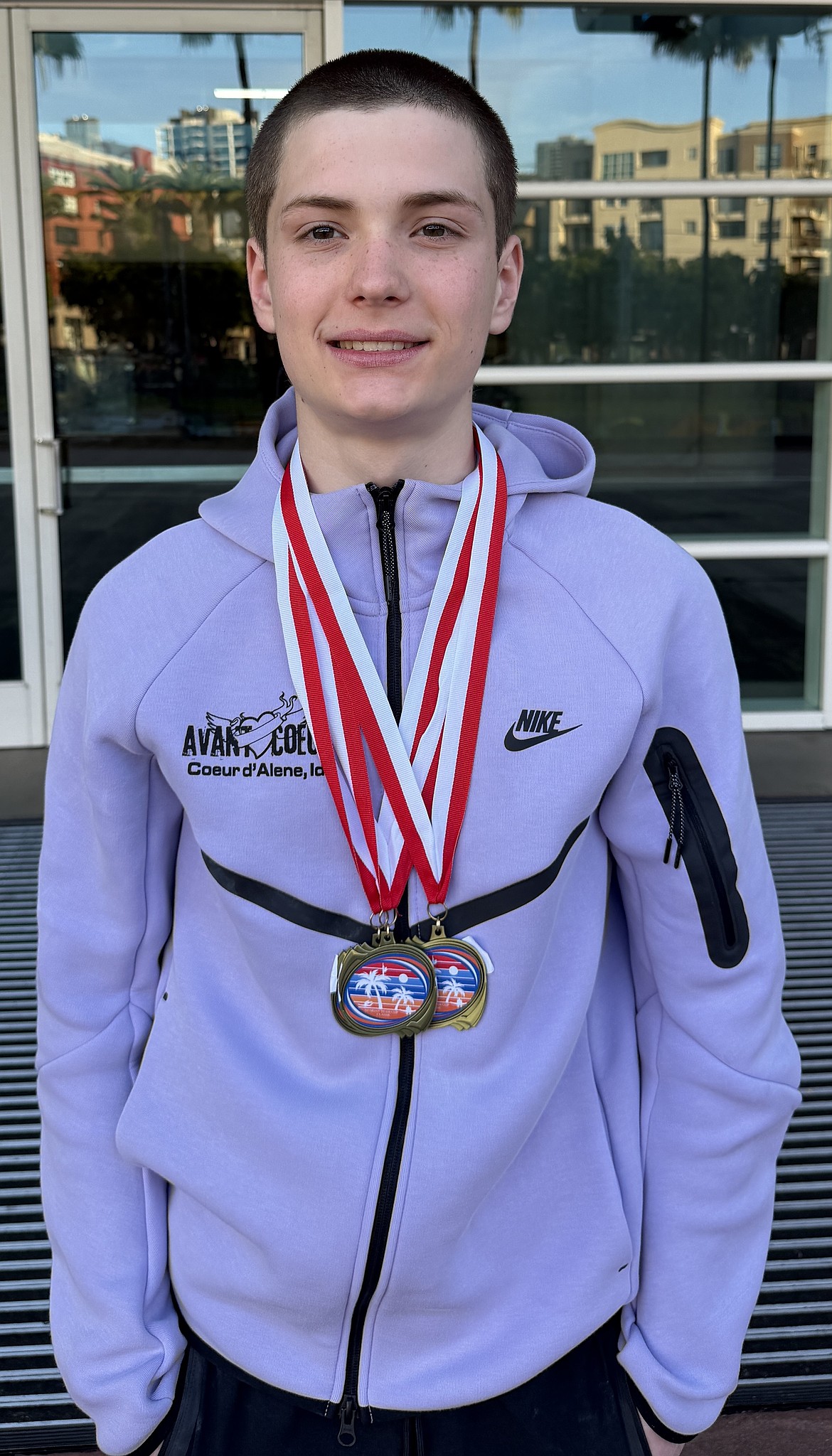 Courtesy photo
Avant Coeur Gymnastics Level 9 Blaide Cotton at the Azarian Classic in San Diego.
