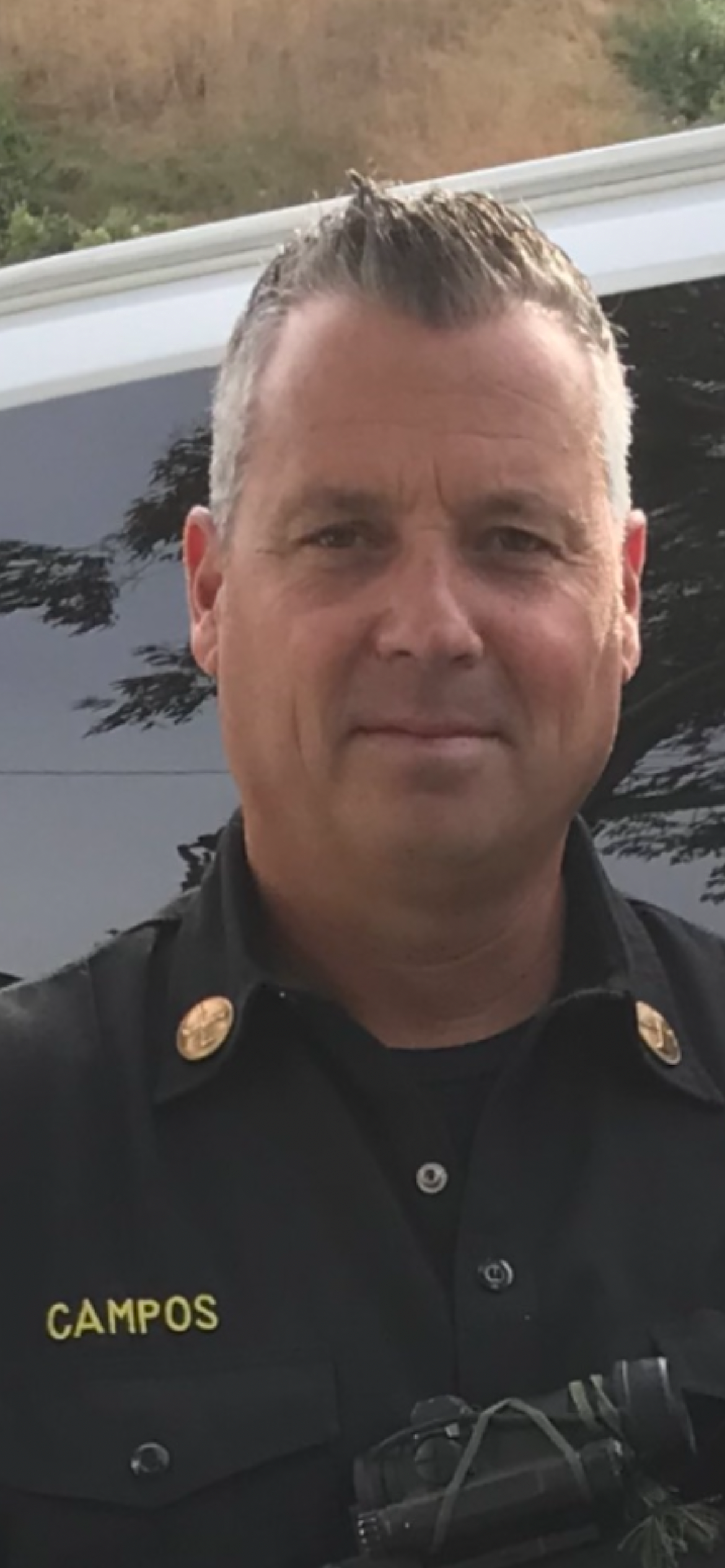 Fire Chief Scott Campos of Worley Fire Protection District.