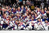 Hughes scores in overtime as US beats Canada for first men's hockey gold at the Olympics since 1980