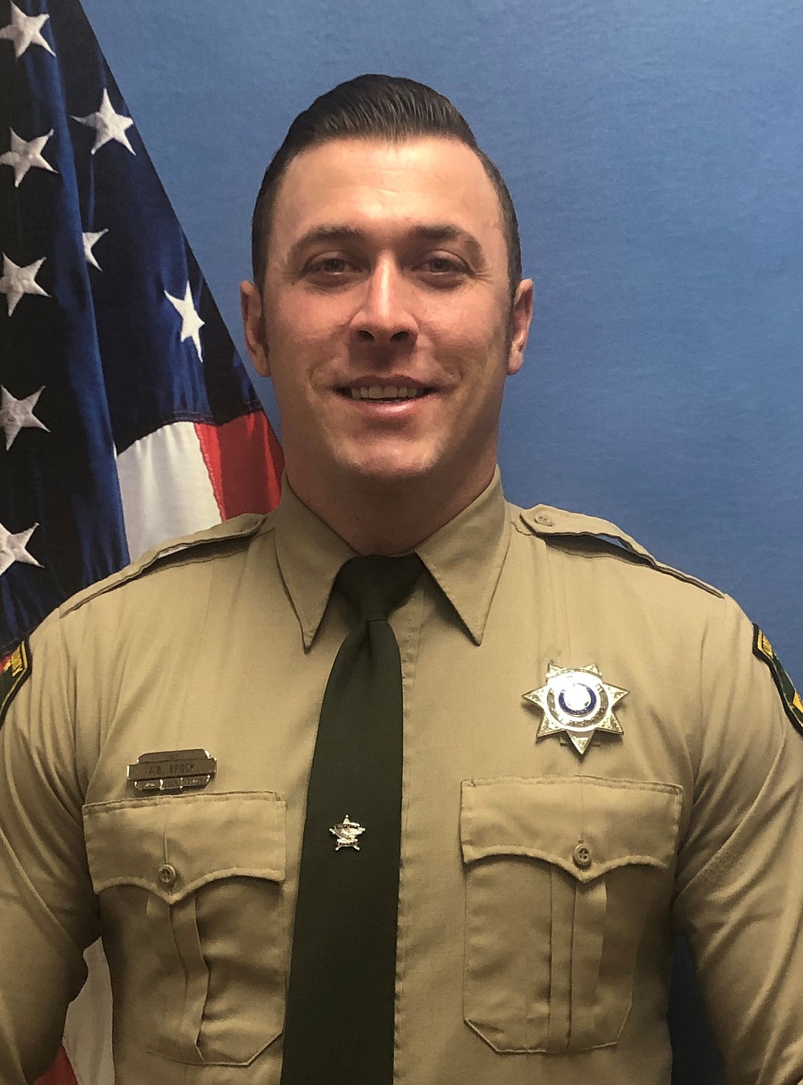 Kootenai County Sheriff's Deputy Arek Brock.