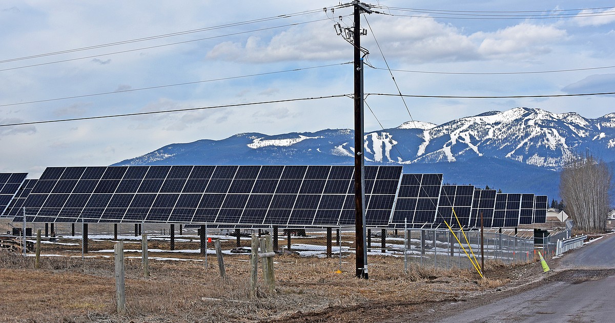 Solar project in Whitefish up and running
