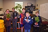 Covenant Christian School students grow plants for fundraiser