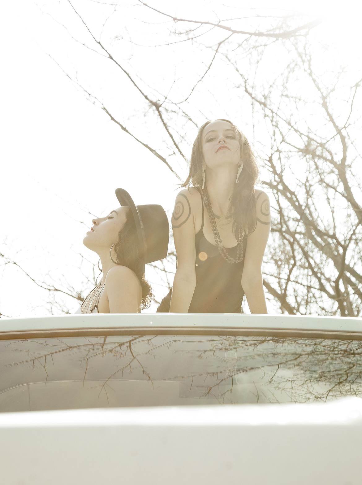 Folk band Rising Appalachia, founded by sisters Leah and Chloe Smith on their back porch, will be performing in Kalispell March 15. (Courtesy photo)