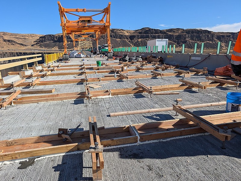 Construction resumed Monday on the Vantage Bridge, which means one lane is closed in each direction. As weather warms up, travelers should remain aware of projects throughout the state when planning travel.
