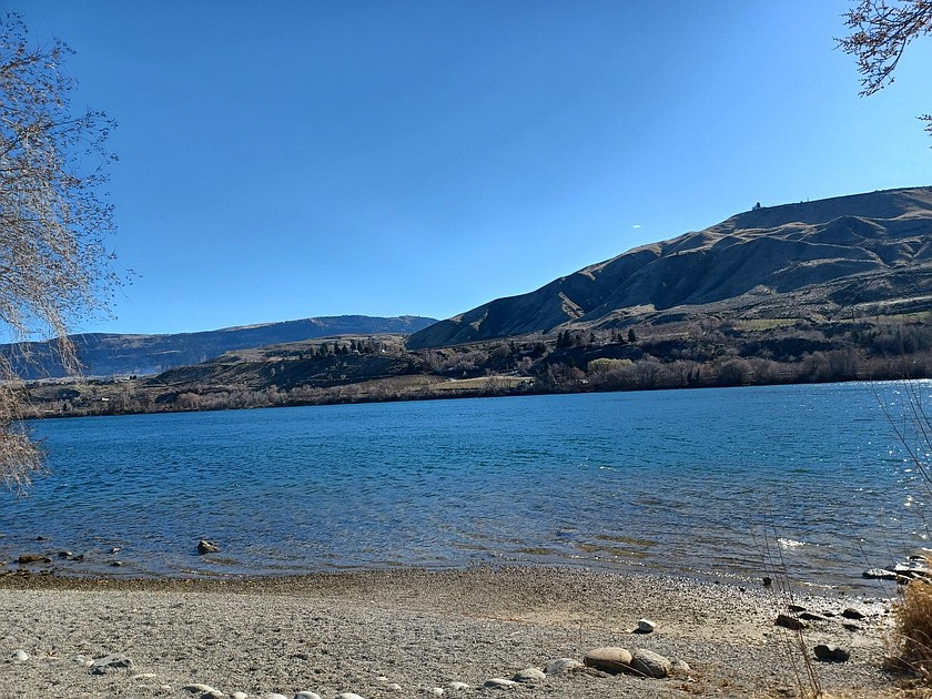 Sun shines down on the water near the Kirby Billingsley Hydro Park Thursday afternoon. The week ahead will be a bit windy with highs in the 50s and 60s, but lows that may bring a bit of rain or even snow with them.