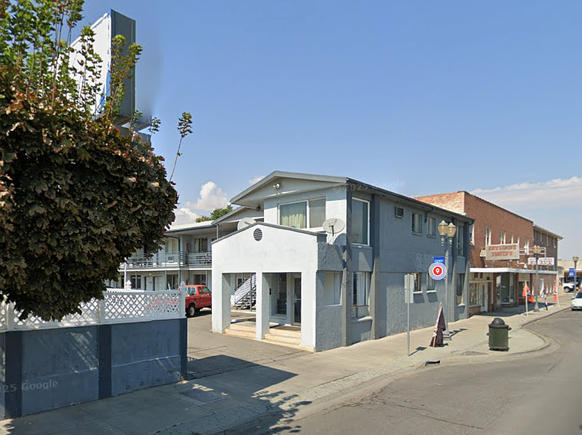 A man was arrested after setting a fire at an apartment complex on Basin Street in Ephrata Thursday.