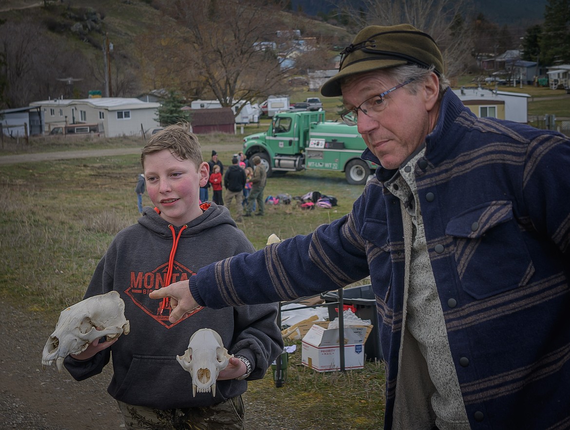 Plains students dig into nature during Winter Tracks program | Hagadone ...