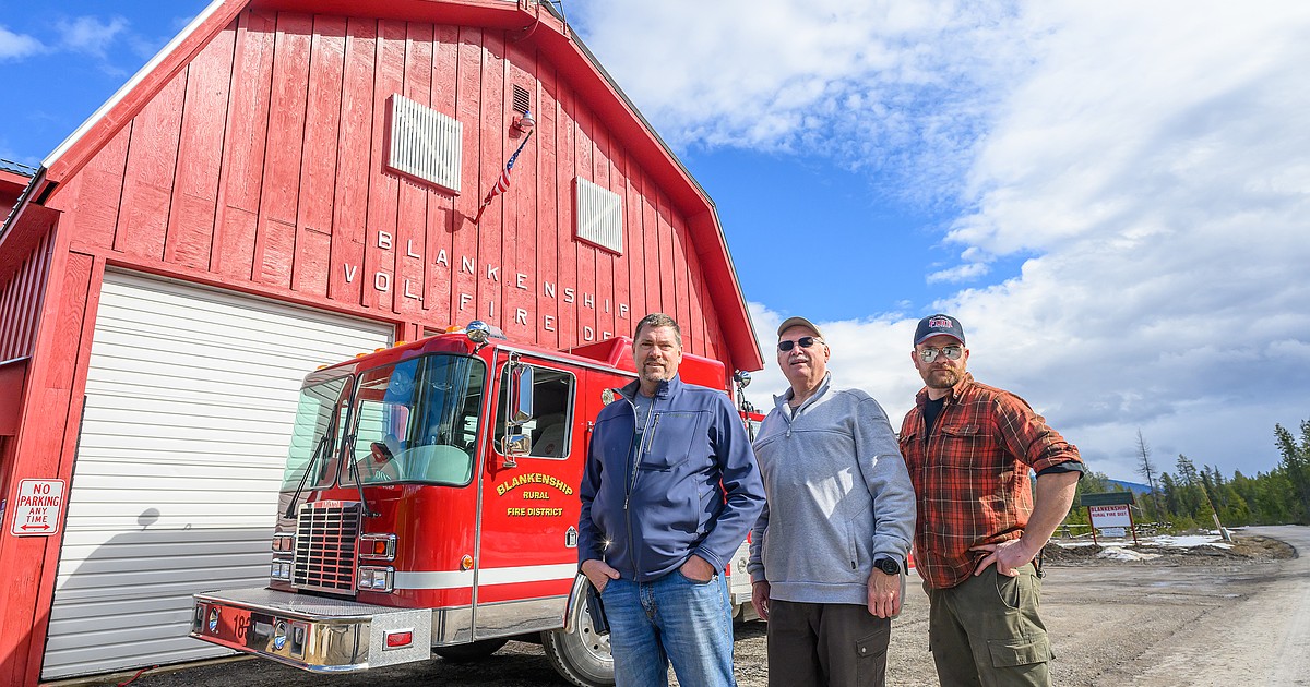 Blankenship welcomes ‘new’ fire truck