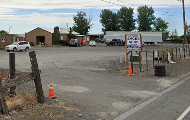 This parking lot in Rural Moses Lake was the site of a Nov. 25, 2025, shooting that led to one man going to the hospital for treatment. The suspect has been held without bail since his arrest.