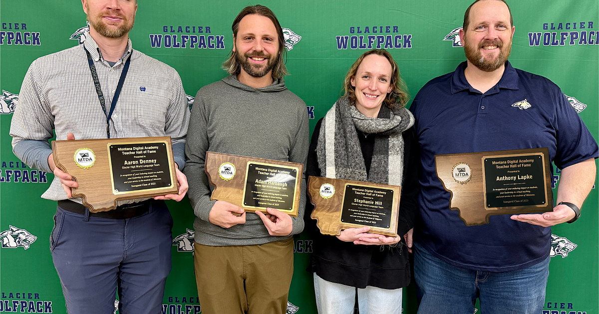 Local teachers among first to be inducted into the Montana Digital Academy Teacher Hall of Fame