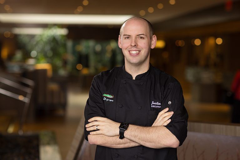 Resort chef cooks with Team Idaho