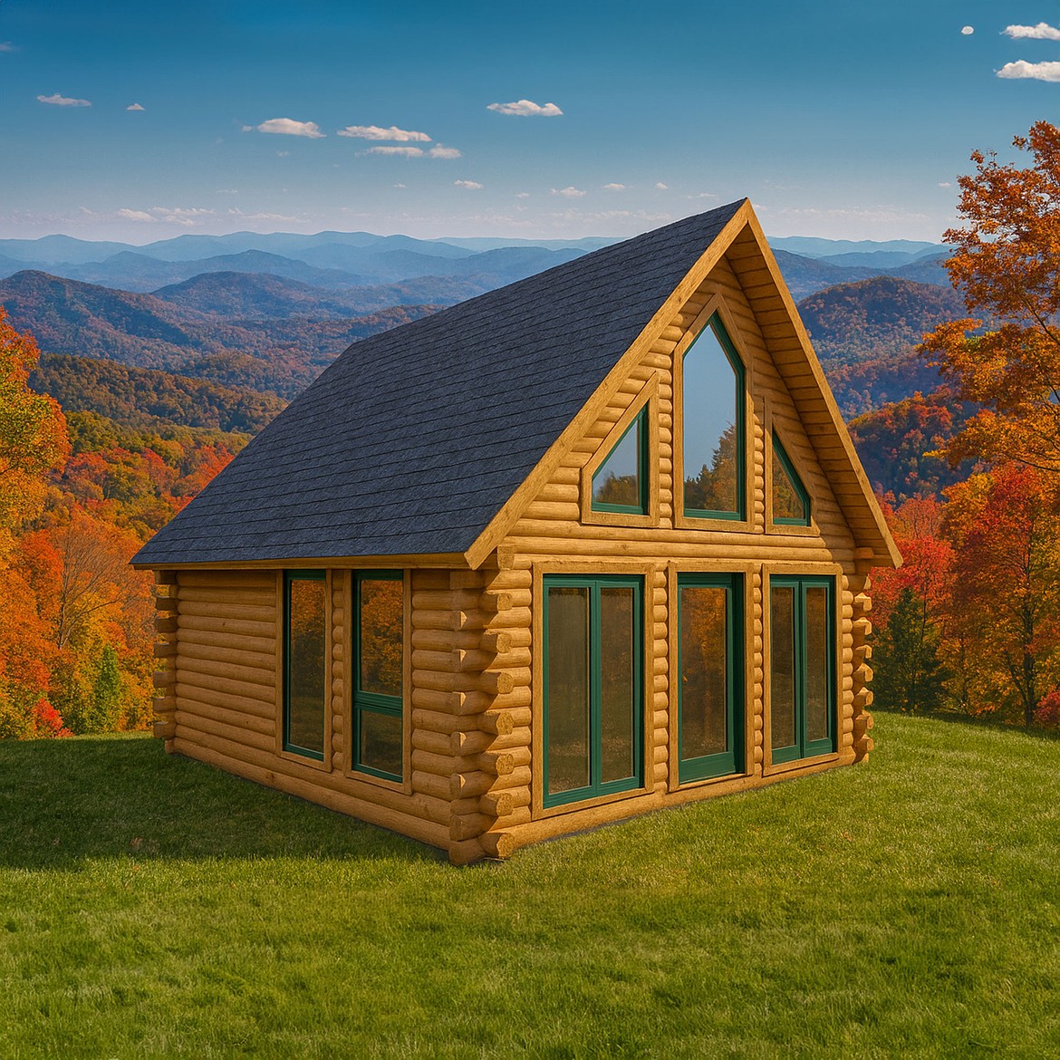 New legislation in Washington state could make kit homes like this 400-square-foot cedar log house easier to buy, build and live in.