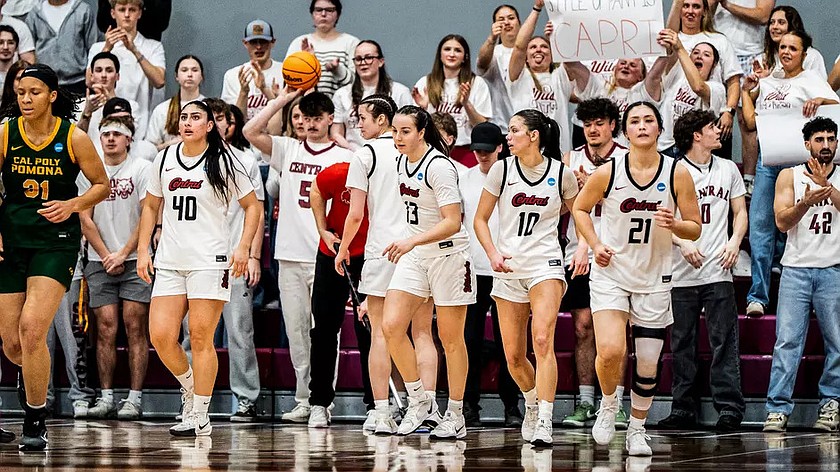 The Central Washington Wildcats react to a tough loss at home. The Wildcats fell to the California State Polytechnic University, Pomona Broncos in the sweet-16 of the NCAA Division two tournament.