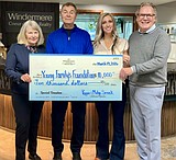 Smocks give $10,000 to Young Family’s Foundation of North Idaho