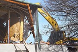 Demolition work begins at old Asa Wood school