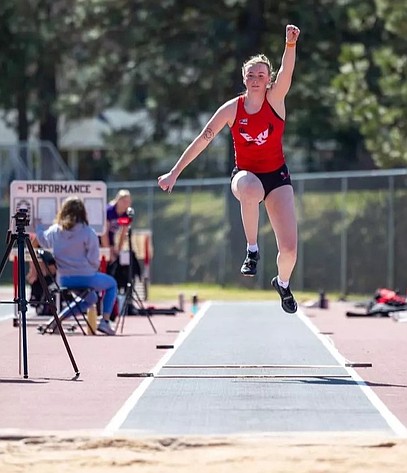 The Eagles traveled to Spokane for their first outdoor track and field meet of the season where they found success across the board for the men and women as both took first at the event.