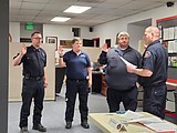 GCFD 7 ceremony promotes captains, medical service officers