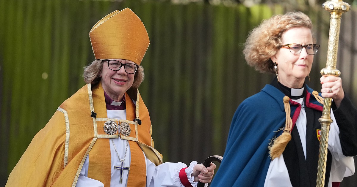 Mullally celebrates election as Archbishop of Canterbury