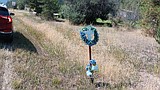 Legion begins refurbishing highway fatality markers