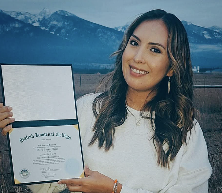 Coeur d'Alene Tribal Member a Tribal College Student of the Year