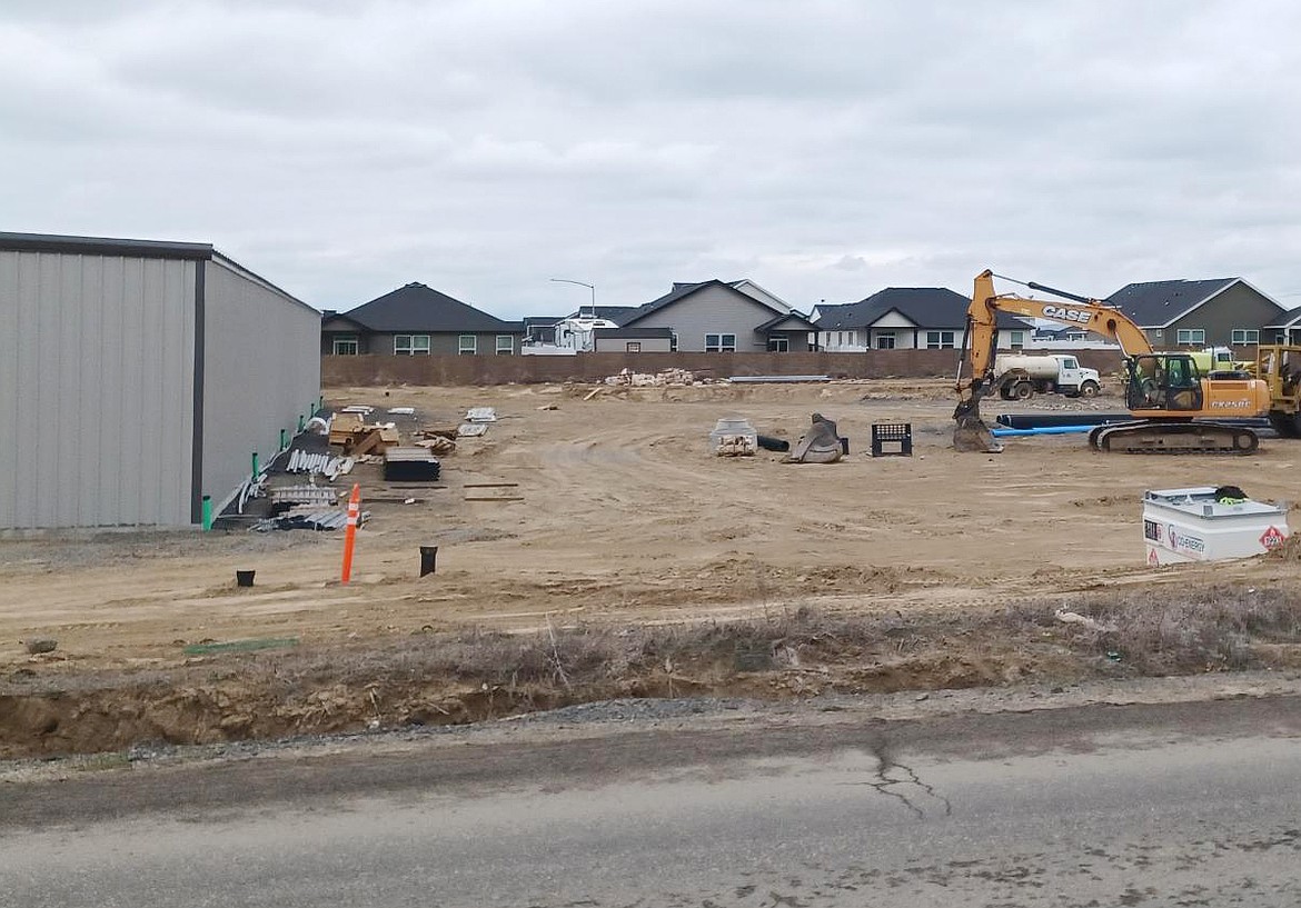 A construction site in Quincy.