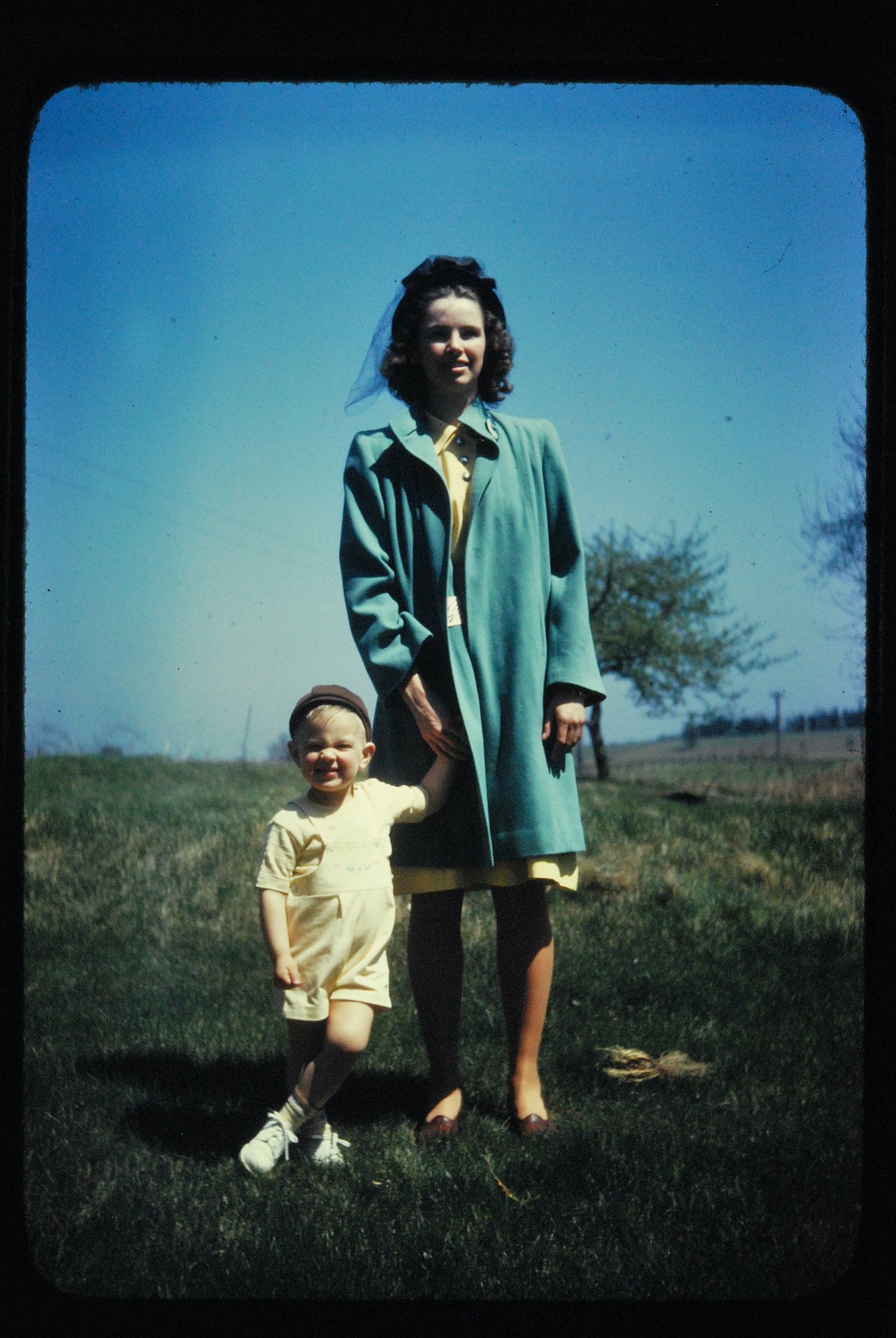 Marge Dodge and her son Don Dodge in 1943 (Courtesy of the Marge Dodge Estate)