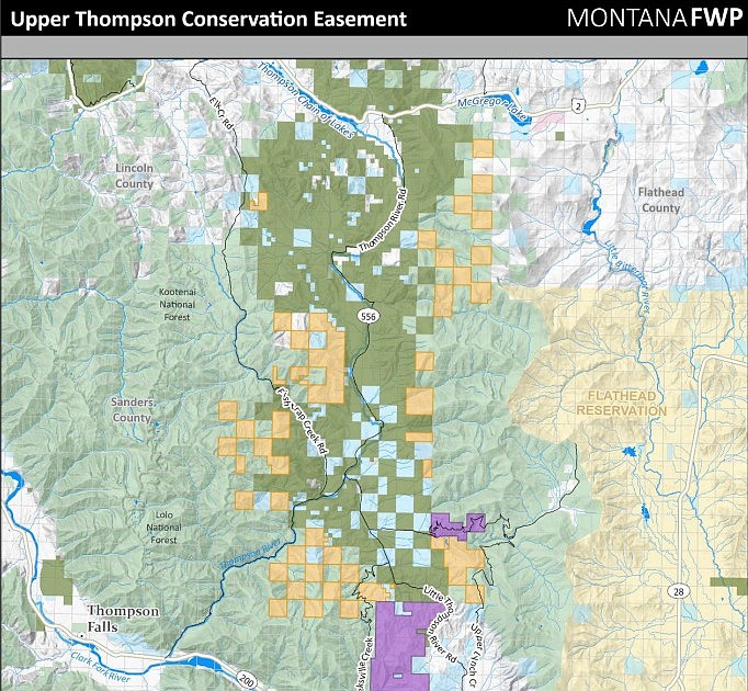 State plans new 48,000-acre conservation easement near Thompson Falls