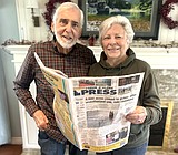 George and Katie Sayler have subscribed to The Press for more than 50 years