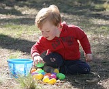 Kids gorge on 10,000 eggs at Libby's Easter hunt
