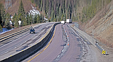 Road work season springs up on I-90 in western Montana