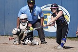 Hawks top Badgers, Lions in softball