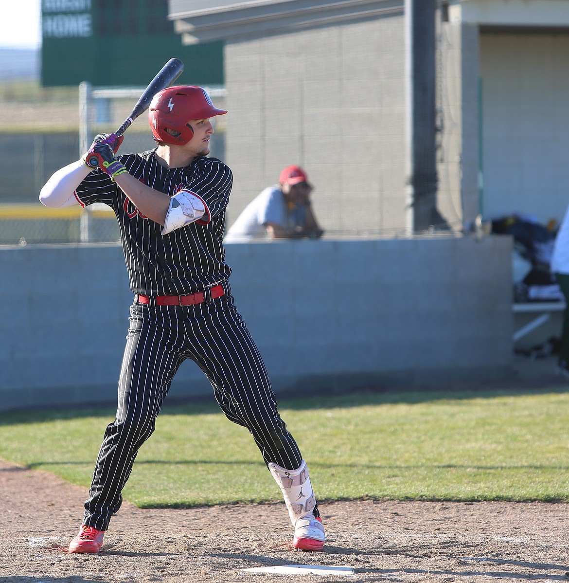 Othello’s RJay Garza steps up to the plate during last week’s game.